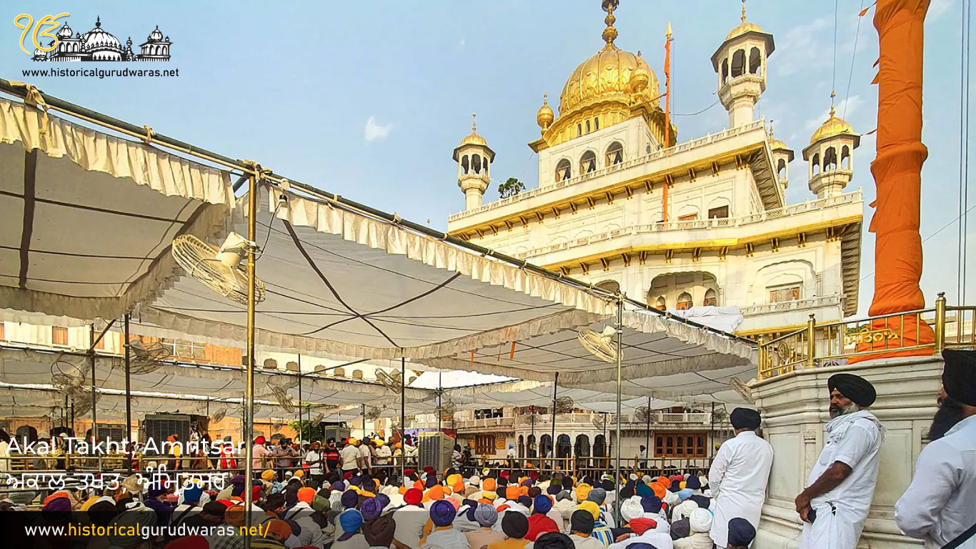 Sikh Sangat at Akal Takht