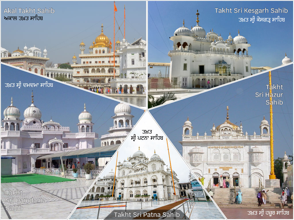 Five Takht of Sikhism